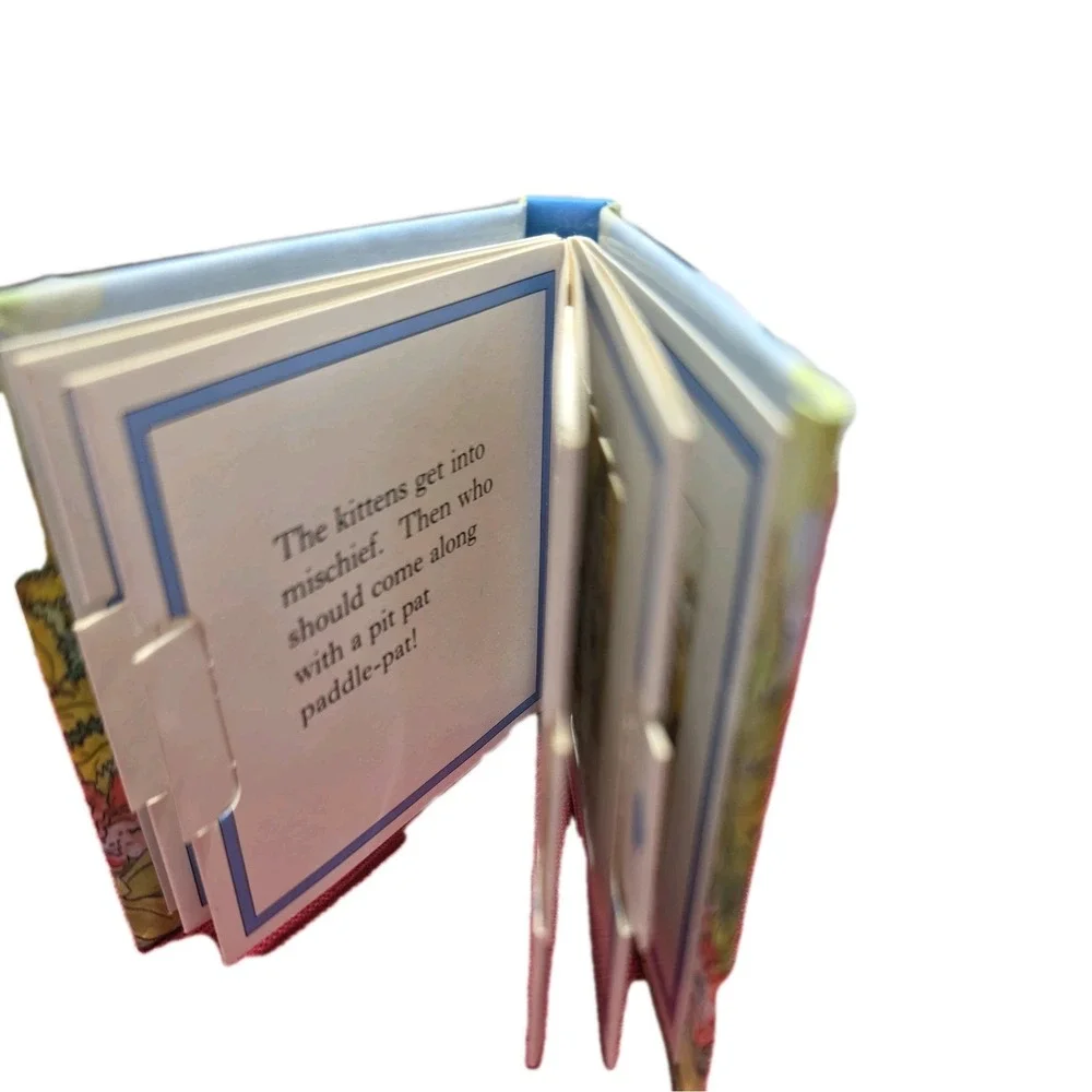 Beatrix Potter Little Hide-And-Seek Book Tom Kitten Hardback Sliding Tabs